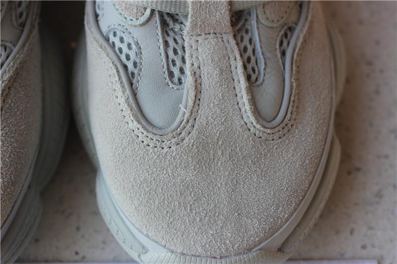 God Yeezy 500 Salt EE7287 retail sample version ready